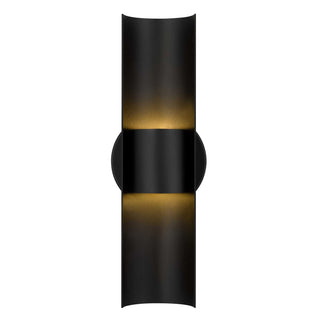 Hugo LED Wall Sconce in Sand Black