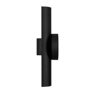 Hugo LED Wall Sconce in Sand Black