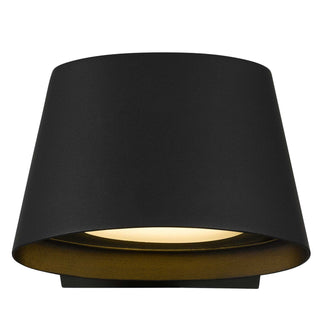 Grace LED Wall Sconce in Sand Black