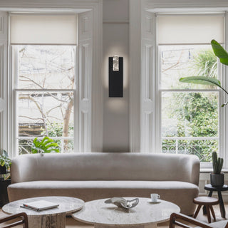 Mille LED Wall Sconce in Sand Black