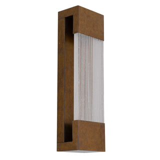 Mystic LED Wall Sconce in Painted Patina Brass