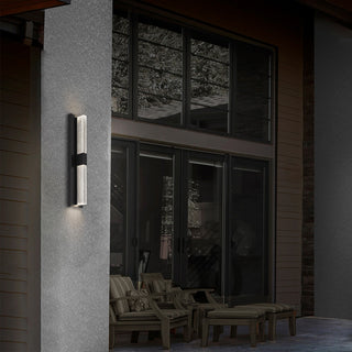 Arles LED Wall Sconce in Sand Black