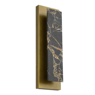 Zoey LED Wall Sconce in Painted Antique Brass