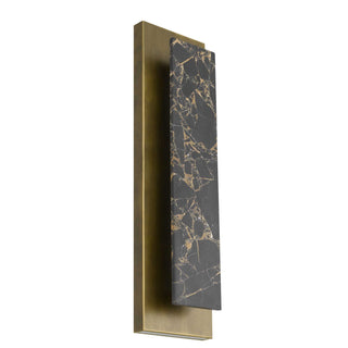 Zoey LED Wall Sconce in Painted Antique Brass