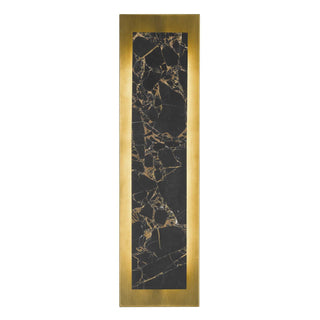 Zoey LED Wall Sconce in Painted Antique Brass