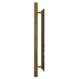 Zoey LED Wall Sconce in Painted Antique Brass