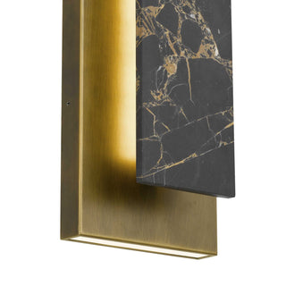 Zoey LED Wall Sconce in Painted Antique Brass