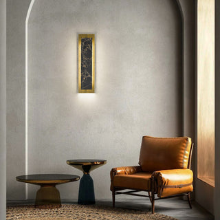 Zoey LED Wall Sconce in Painted Antique Brass