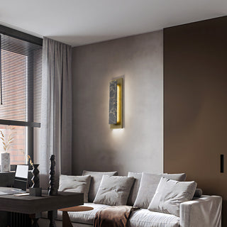 Zoey LED Wall Sconce in Painted Antique Brass