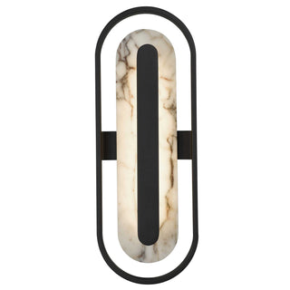 Roundabout LED Wall Sconce in Painted Antique Brass