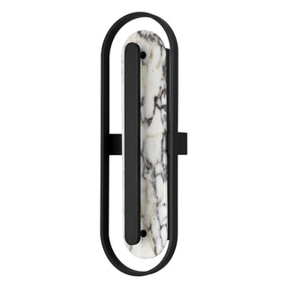 Roundabout LED Wall Sconce in Sand Black
