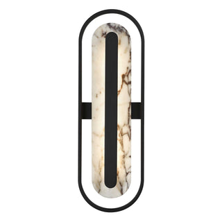Roundabout LED Wall Sconce in Sand Black