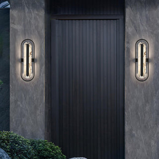 Roundabout LED Wall Sconce in Sand Black