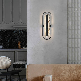 Roundabout LED Wall Sconce in Sand Black