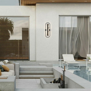 Roundabout LED Wall Sconce in Sand Black
