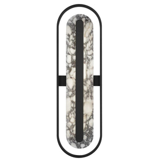 Roundabout LED Wall Sconce in Sand Black