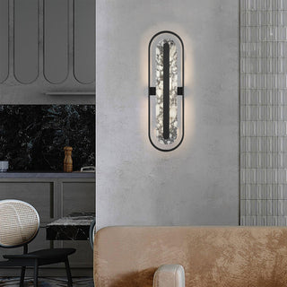 Roundabout LED Wall Sconce in Sand Black