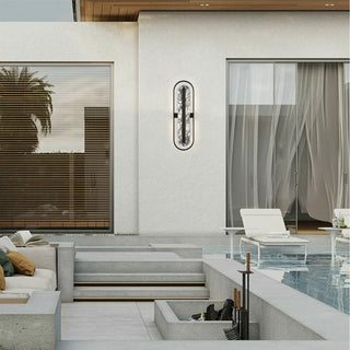 Roundabout LED Wall Sconce in Sand Black