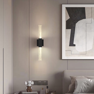 Folio LED Wall Sconce in Sand Black