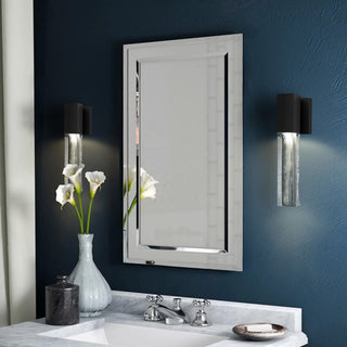 Folio LED Wall Sconce in Sand Black