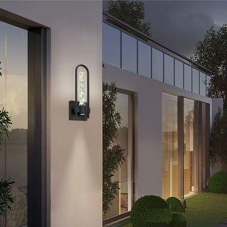 Arch LED Wall Sconce in Sand Black