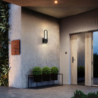 Arch LED Wall Sconce in Sand Black