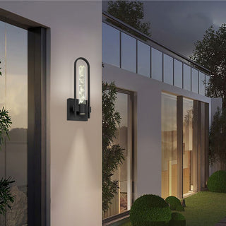 Arch LED Wall Sconce in Sand Black