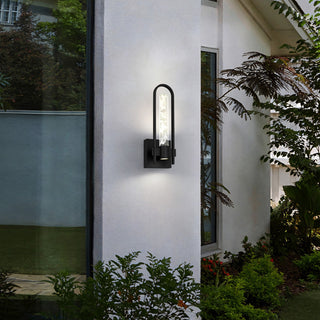 Arch LED Wall Sconce in Sand Black