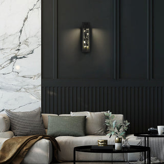 Rivera LED Wall Sconce in Sand Black