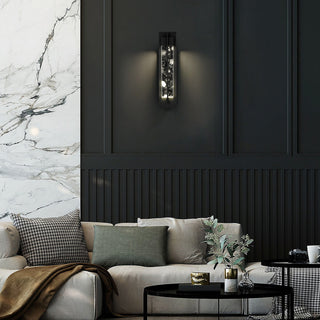 Rivera LED Wall Sconce in Sand Black