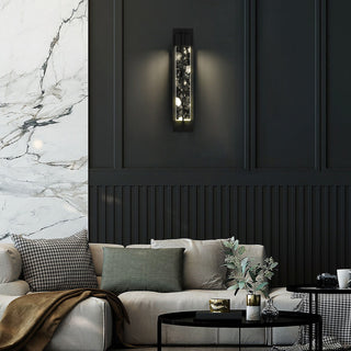 Rivera LED Wall Sconce in Sand Black