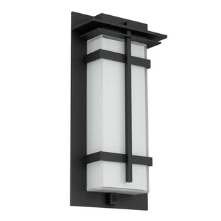 Frank LED Wall Sconce in Sand Black