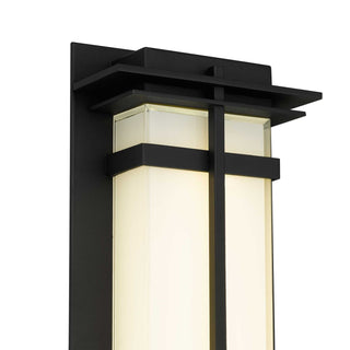 Frank LED Wall Sconce in Sand Black