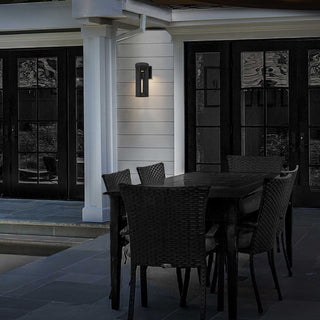 Aura LED Wall Sconce in Sand Black