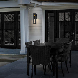 Aura LED Wall Sconce in Sand Black