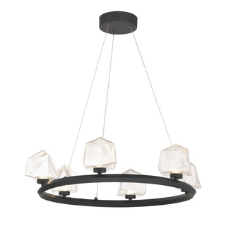 Castello LED Chandelier in Matte Black