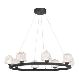 Castello LED Chandelier in Matte Black