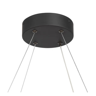Castello LED Chandelier in Matte Black