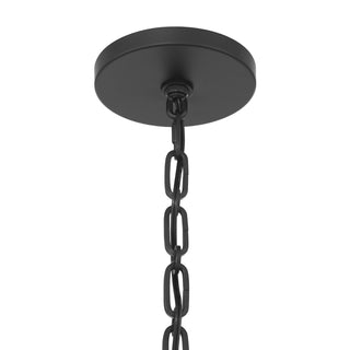 Allston Eight Light Chandelier in Matte Black