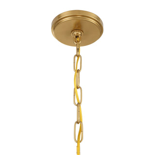 Jennings Three Light Pendant in Warm Brass