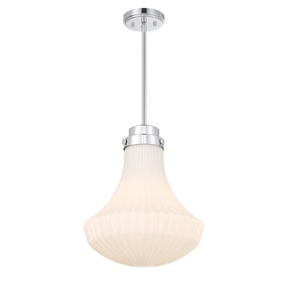 Bartlet One Light Pendant in Polished Chrome