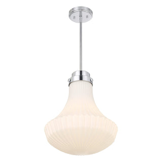 Bartlet One Light Pendant in Polished Chrome