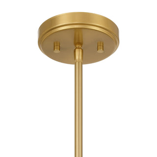 Bartlet One Light Pendant in Warm Brass