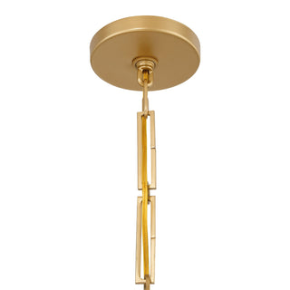 Harding One Light Pendant in Spun Gold