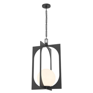 Harding One Light Pendant in Matte Black