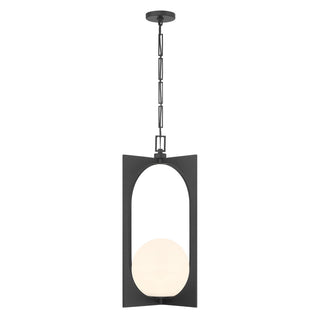 Harding One Light Pendant in Matte Black