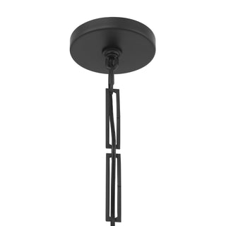 Harding One Light Pendant in Matte Black