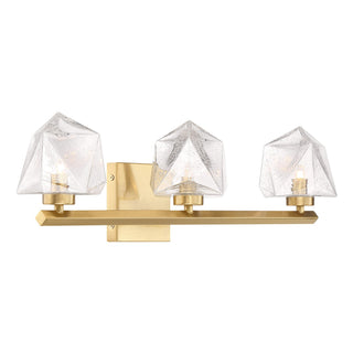 Castello LED Bathroom Vanity in Warm Brass