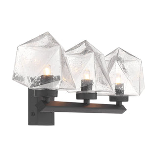 Castello LED Bathroom Vanity in Matte Black