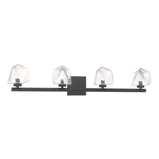 Castello LED Bathroom Vanity in Matte Black